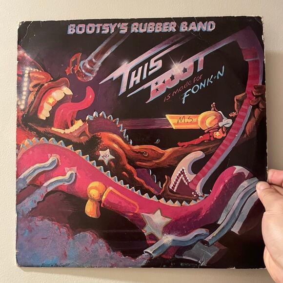 Bootsys Rubber Band - This Boot Is Made For Fonk-N LP vinyl - Picture 1 of 4